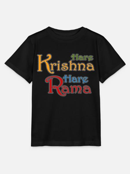 Hare Krishna Hare Rama - Stanley/Stella Kinder T-Shirt MINI CREATOR  - Schwarz
