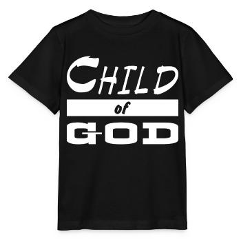 Jésus-Christ Dieu Dieu - T-shirt bio MINI CREATOR Stanley/Stella Enfant - noir - Devant - Mikhail (115cm)