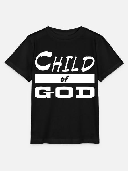 Jesus Christ Gott God - Stanley/Stella Kinder T-Shirt MINI CREATOR - Schwarz