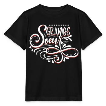 older sister - Stanley/Stella MINI CREATOR Kids’ T-Shirt - black - Front - Mikhail (115cm)