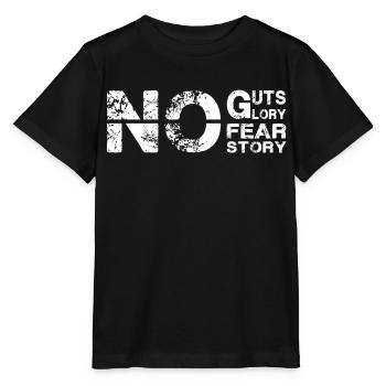 Pas de tripes, pas de gloire - T-shirt bio MINI CREATOR Stanley/Stella Enfant - noir - Devant - Mikhail (115cm)