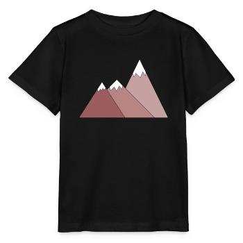 Berge - Stanley/Stella Kinder T-Shirt MINI CREATOR  - Schwarz - Vorne - Mikhail (115cm)
