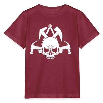 Roofer - Stanley/Stella MINI CREATOR Kids’ T-Shirt - burgundy - Front - Kain (125cm)