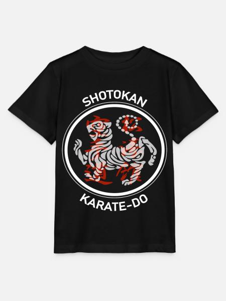 Karate Shotokan Shirt - Stanley/Stella T-shirt MINI CREATOR til børn - sort