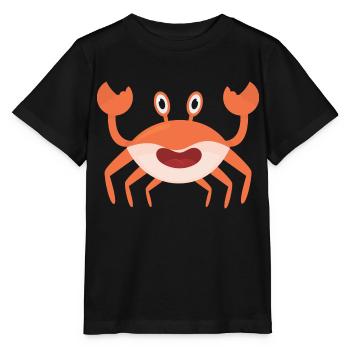 Krabbe - Stanley/Stella Kinder T-Shirt MINI CREATOR  - Schwarz - Vorne - Mikhail (115cm)