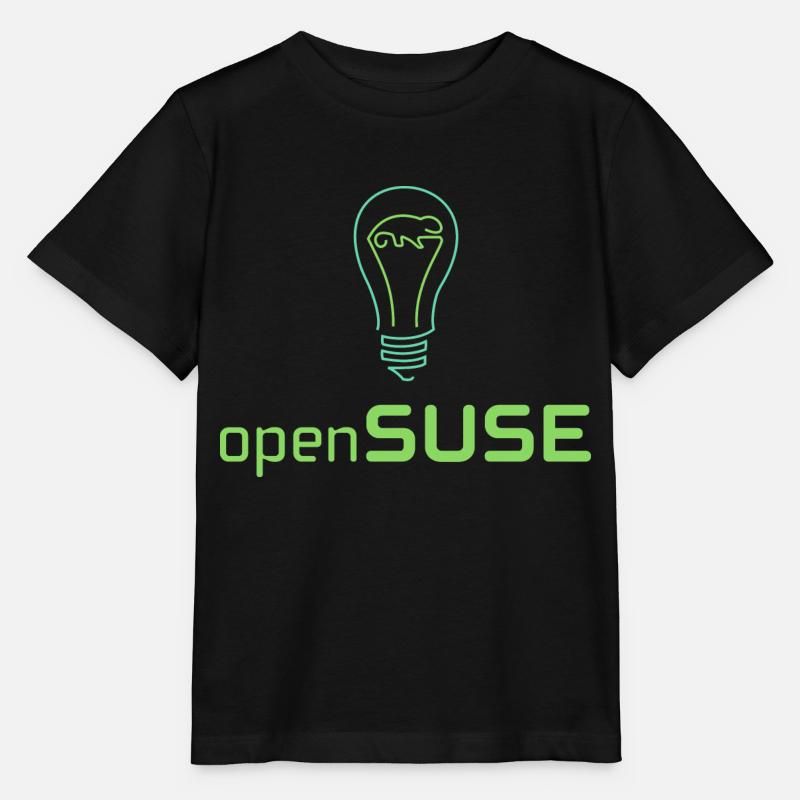 openSUSE Focus - Stanley/Stella MINI CREATOR Kids’ T-Shirt - black