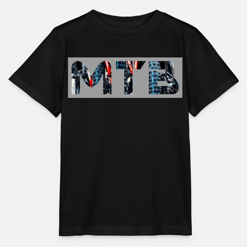 VTT - T-shirt bio MINI CREATOR Stanley/Stella Enfant - noir