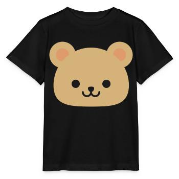 Bär Bear - Stanley/Stella Kinder T-Shirt MINI CREATOR  - Schwarz - Vorne - Mikhail (115cm)