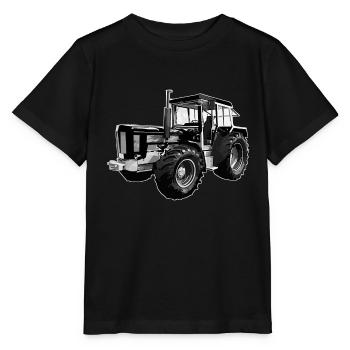 Schlüter Traktor - Stanley/Stella Kinder T-Shirt MINI CREATOR  - Schwarz - Vorne - Mikhail (115cm)