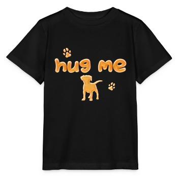 HUG ME - Stanley/Stella MINI CREATOR Kids’ T-Shirt - black - Front - Mikhail (115cm)