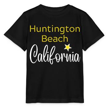 Huntington Beach California - T-shirt bio MINI CREATOR Stanley/Stella Enfant - noir - Devant - Mikhail (115cm)