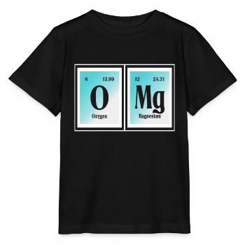 OMG | Periodensystem der Elemente - Stanley/Stella Kinder T-Shirt MINI CREATOR  - Schwarz - Vorne - Mikhail (115cm)