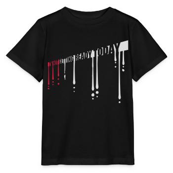 ne pas se préparer aujourd’hui - T-shirt bio MINI CREATOR Stanley/Stella Enfant - noir - Devant - Mikhail (115cm)