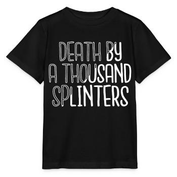 john carpenter tshirts woodcutter - Stanley/Stella MINI CREATOR Kids’ T-Shirt - black - Front - Mikhail (115cm)