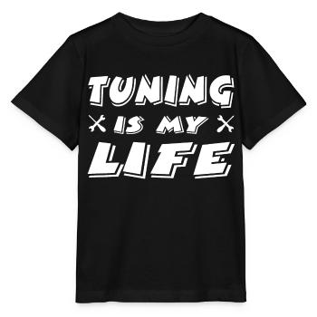 Tuning - Stanley/Stella Kinder T-Shirt MINI CREATOR  - Schwarz - Vorne - Mikhail (115cm)