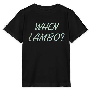 WHEN LAMBO IGLOO - Stanley/Stella MINI CREATOR Kids’ T-Shirt - black - Front - Mikhail (115cm)
