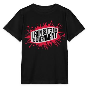 mieux fonctionner que le gouvernement - T-shirt bio MINI CREATOR Stanley/Stella Enfant - noir - Devant - Mikhail (115cm)