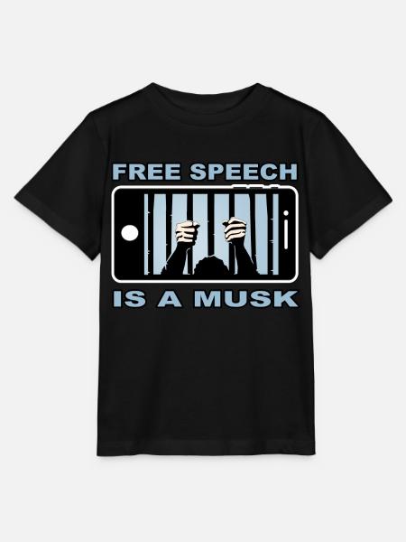 Liberté d'expression - T-shirt bio MINI CREATOR Stanley/Stella Enfant - noir