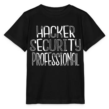 Fingers Humor Computer Freak Cool Quote - Stanley/Stella MINI CREATOR Kids’ T-Shirt - black - Front - Mikhail (115cm)