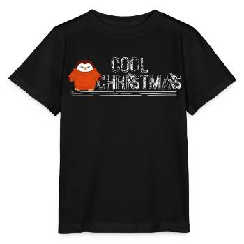 Noël du cercle polaire arctique - T-shirt bio MINI CREATOR Stanley/Stella Enfant - noir - Devant - Mikhail (115cm)