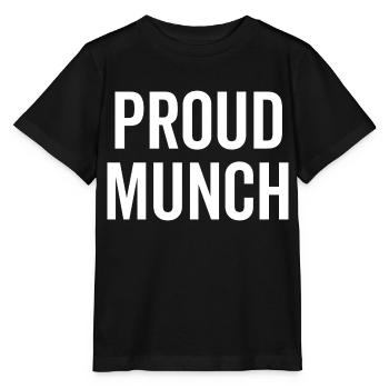 Munch fier - T-shirt bio MINI CREATOR Stanley/Stella Enfant - noir - Devant - Mikhail (115cm)