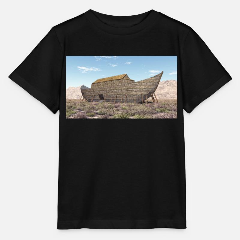 Arche de Noé, Bible, Religion - T-shirt bio MINI CREATOR Stanley/Stella Enfant - noir