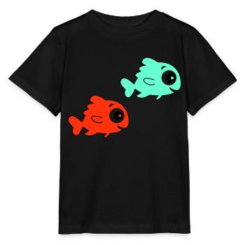 Pisces - Stanley/Stella MINI CREATOR Kids’ T-Shirt - black - Front - Mikhail (115cm)