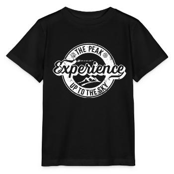 Label rétro Peak Experience - T-shirt bio MINI CREATOR Stanley/Stella Enfant - noir - Devant - Mikhail (115cm)