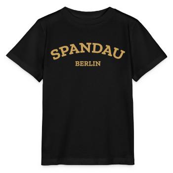 Berlin - Spandau - Gatow - Kladow - Stanley/Stella Kinder T-Shirt MINI CREATOR  - Schwarz - Vorne - Mikhail (115cm)