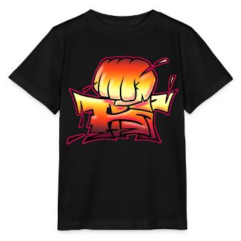 Poing - T-shirt bio MINI CREATOR Stanley/Stella Enfant - noir - Devant - Mikhail (115cm)