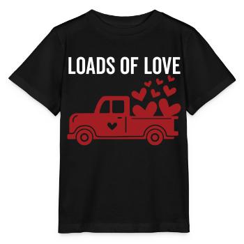 Beaucoup d’amour - T-shirt bio MINI CREATOR Stanley/Stella Enfant - noir - Devant - Mikhail (115cm)