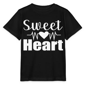 Mon coeur - T-shirt bio MINI CREATOR Stanley/Stella Enfant - noir - Devant - Mikhail (115cm)