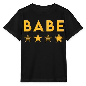 Bebe - T-shirt bio MINI CREATOR Stanley/Stella Enfant - noir - Devant - Mikhail (115cm)