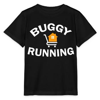 Marathon Triathlon Running Jogging Biking Cycling - Stanley/Stella MINI CREATOR Kids’ T-Shirt - black - Front - Mikhail (115cm)