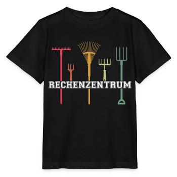 Rechenzentrum Gärtner Gärtnerei Garten - Stanley/Stella Kinder T-Shirt MINI CREATOR  - Schwarz - Vorne - Mikhail (115cm)