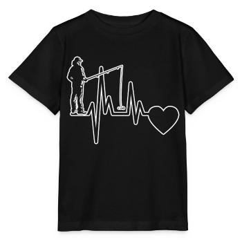 Fishing Fishing Fishing Fishing Fishing Hooks - Stanley/Stella MINI CREATOR Kids’ T-Shirt - black - Front - Mikhail (115cm)