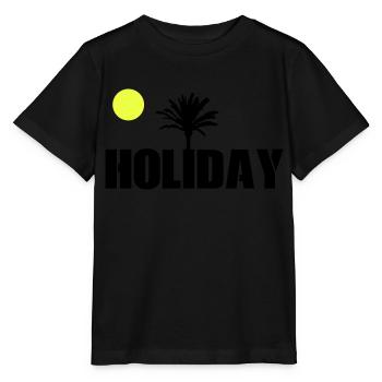 Holiday - Stanley/Stella MINI CREATOR Kids’ T-Shirt - black - Front - Mikhail (115cm)