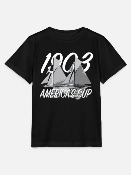 America's Cup 1903 - Stanley/Stella Kinder T-Shirt MINI CREATOR - Schwarz