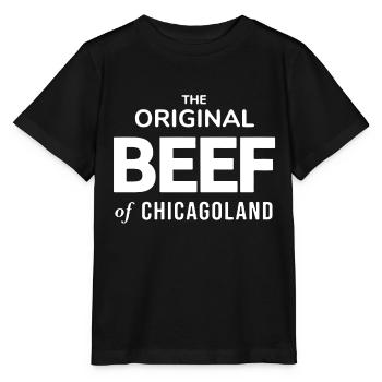 Le bœuf original de Chicagoland - T-shirt bio MINI CREATOR Stanley/Stella Enfant - noir - Devant - Mikhail (115cm)