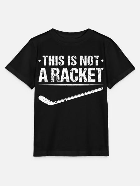 Hockeyschläger für Eishockey-Fan - Stanley/Stella Kinder T-Shirt MINI CREATOR - Schwarz