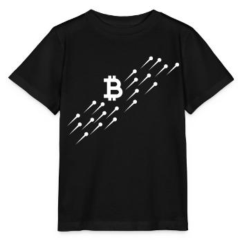 Crypto Bitcoin Trading - Stanley/Stella Kinder T-Shirt MINI CREATOR  - Schwarz - Vorne - Mikhail (115cm)