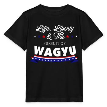 La vie, la liberté et la poursuite des Japonais - T-shirt bio MINI CREATOR Stanley/Stella Enfant - noir - Devant - Mikhail (115cm)