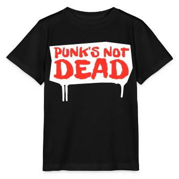 Les punks ne sont pas morts | édition rouge - T-shirt bio MINI CREATOR Stanley/Stella Enfant - noir - Devant - Mikhail (115cm)