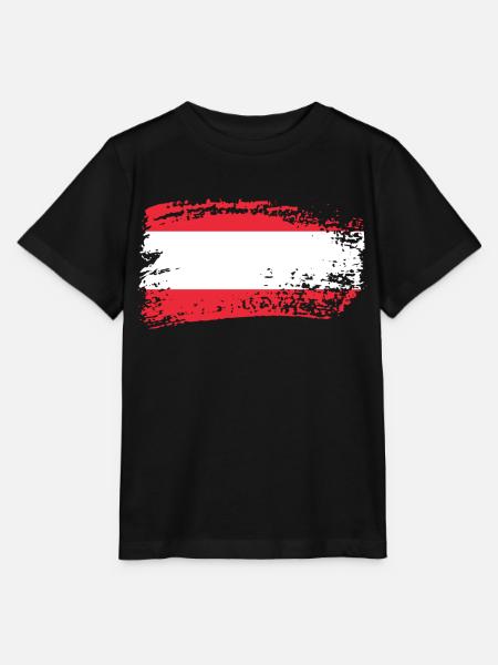 Austria Cool - Stanley/Stella Kinder T-Shirt MINI CREATOR  - Schwarz