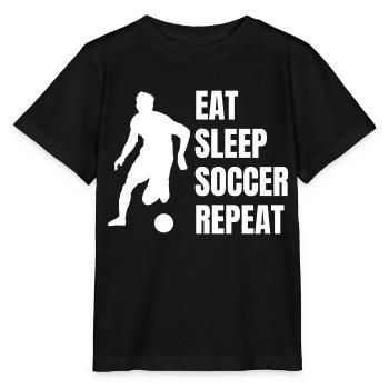 Fußballspieler Fußballdesign Fußballmannschaft - Stanley/Stella Kinder T-Shirt MINI CREATOR  - Schwarz - Vorne - Mikhail (115cm)