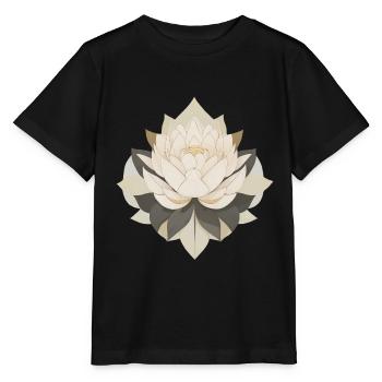 Lotus - Stanley/Stella MINI CREATOR Kids’ T-Shirt - black - Front - Mikhail (115cm)