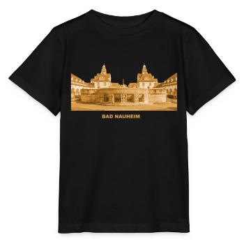 Bad Nauheim Sprudelhof Wetteraukreis Hessen - Stanley/Stella MINI CREATOR Kids’ T-Shirt - black - Front - Mikhail (115cm)