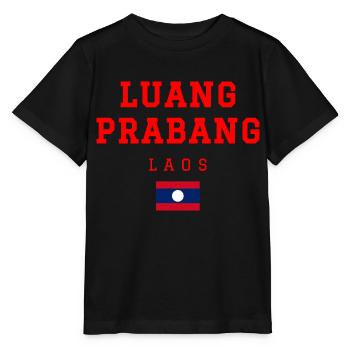Luang Prabang Laos - Stanley/Stella Kinder T-Shirt MINI CREATOR  - Schwarz - Vorne - Mikhail (115cm)