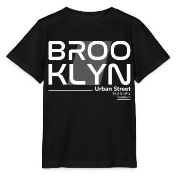 Brooklyn - Stanley/Stella Kinder T-Shirt MINI CREATOR  - Schwarz - Vorne - Mikhail (115cm)
