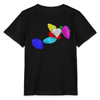 Pierres précieuses - T-shirt bio MINI CREATOR Stanley/Stella Enfant - noir - Devant - Mikhail (115cm)